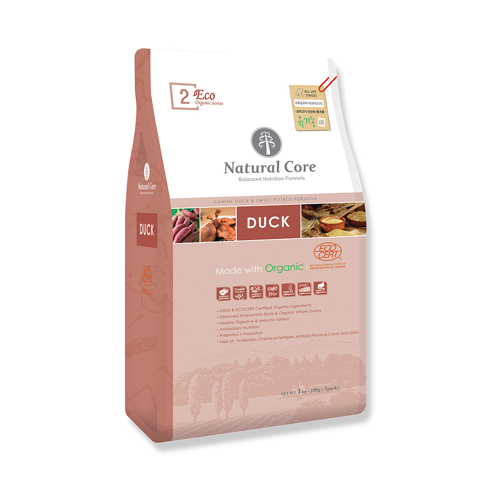 10kg Thức ăn cho chó (Thịt vịt) Natural core Duck