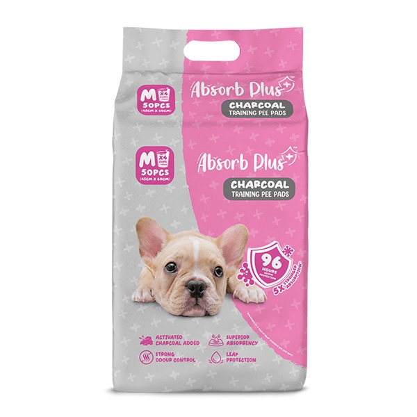 45x60(50p) M size Absorb Plus Charcoal Traning Pee Pad