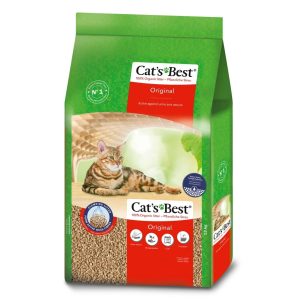 30L(13kg) Cat's Best Original deodorizing and germ-eliminating organic clumping litter