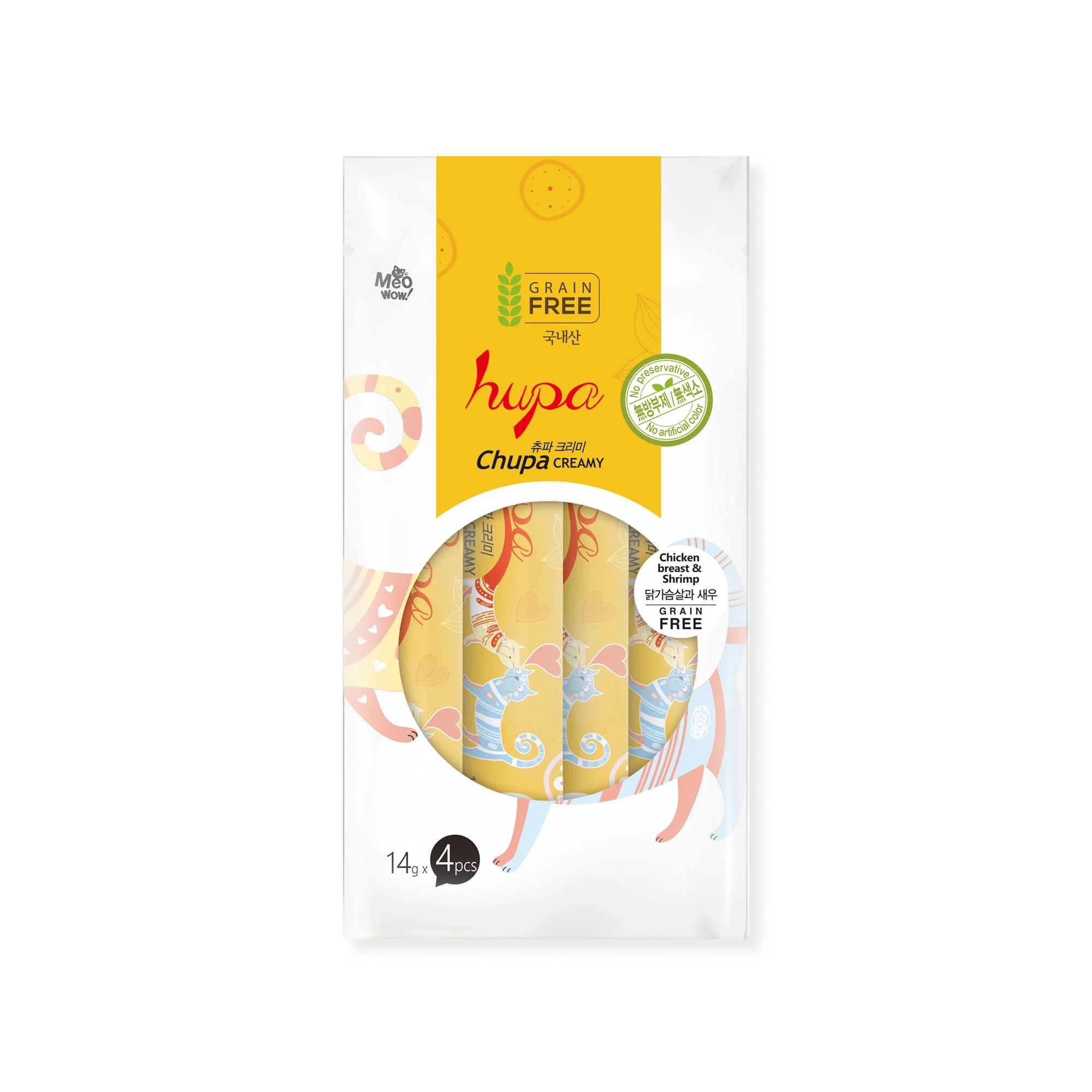 Chupa Creamy 14g - Chicken Breast + Shrimp