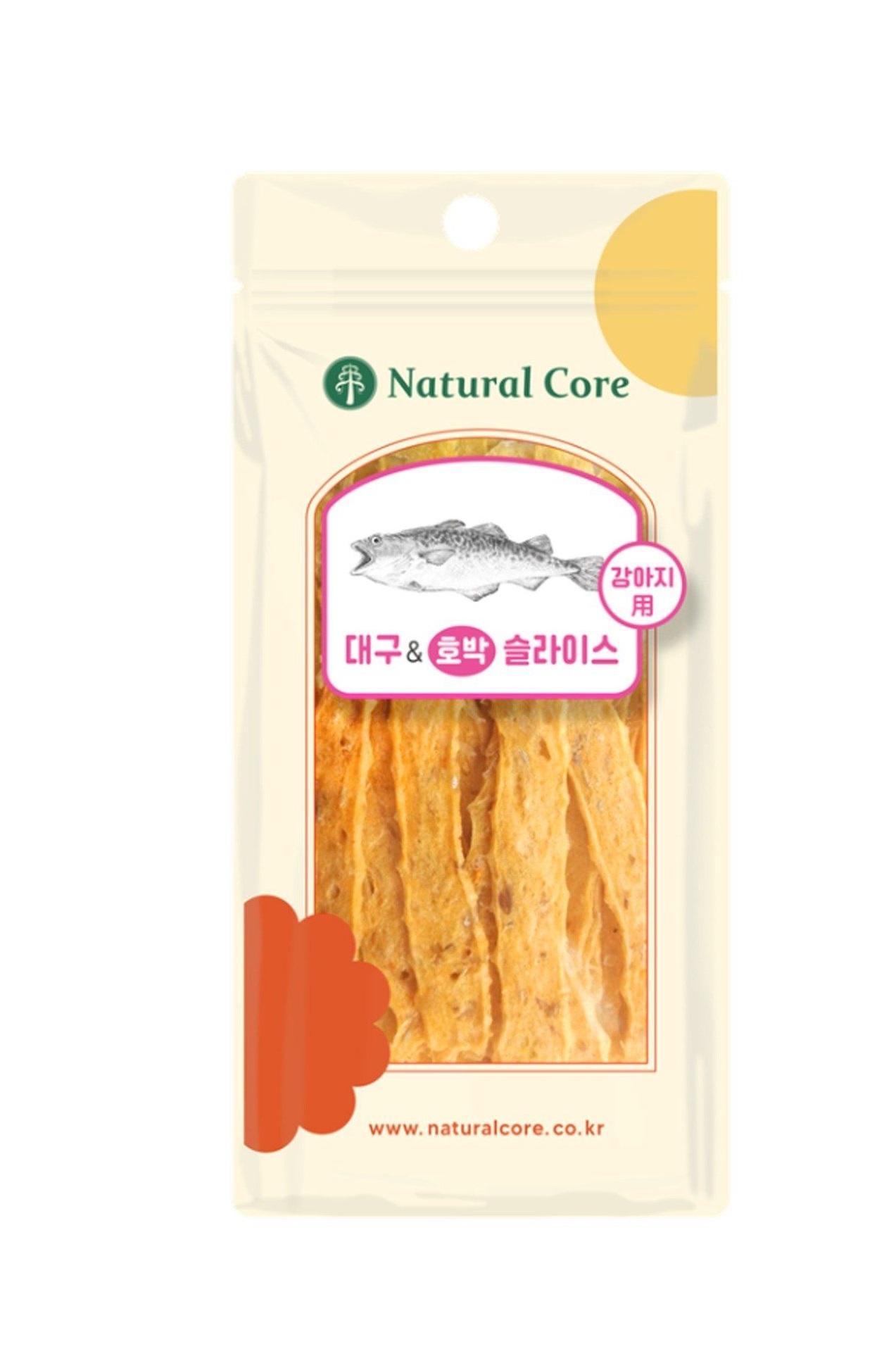 Codfish And Pumpkin Slice for dog 30g