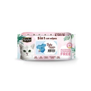 Baby Powder 80p Kit Cat 5 in 1 Cat Wipes