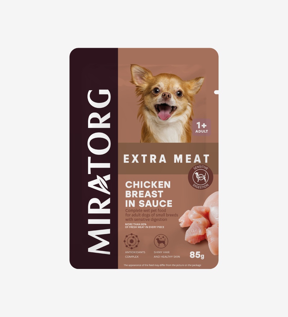 Miratorg Extra Meat Chicken Breast In Sauce 85g