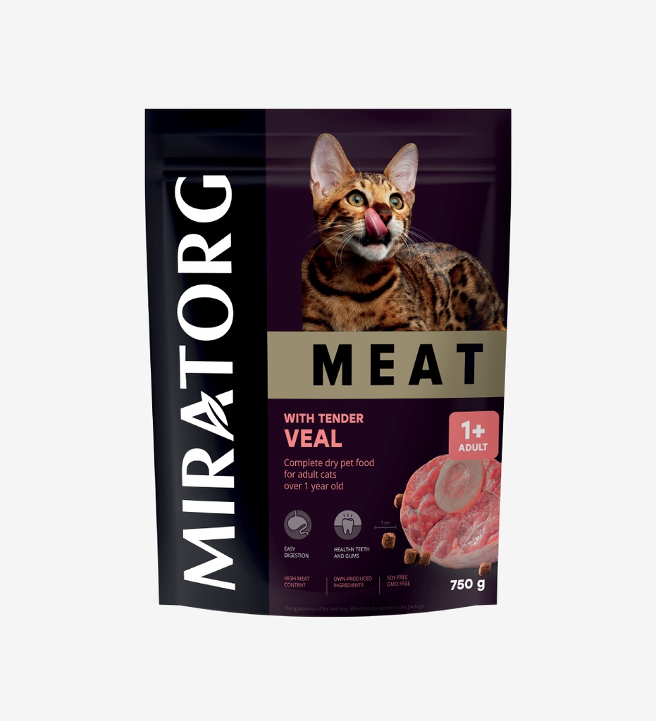 Miratorg Meat With Tender Veal for Cat 750g