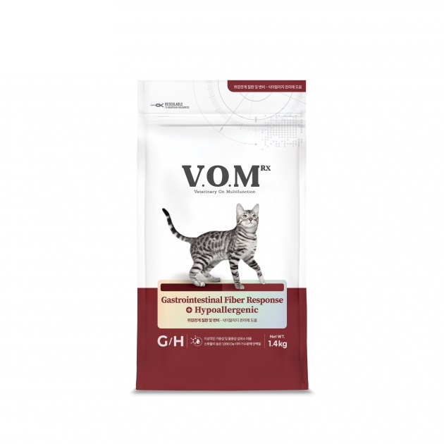 1.4kg V.O.M RX CAT G/H - Hỗ trợ trị liệu hệ tiêu hóa và chống dị ứng thực phẩm cho mèo