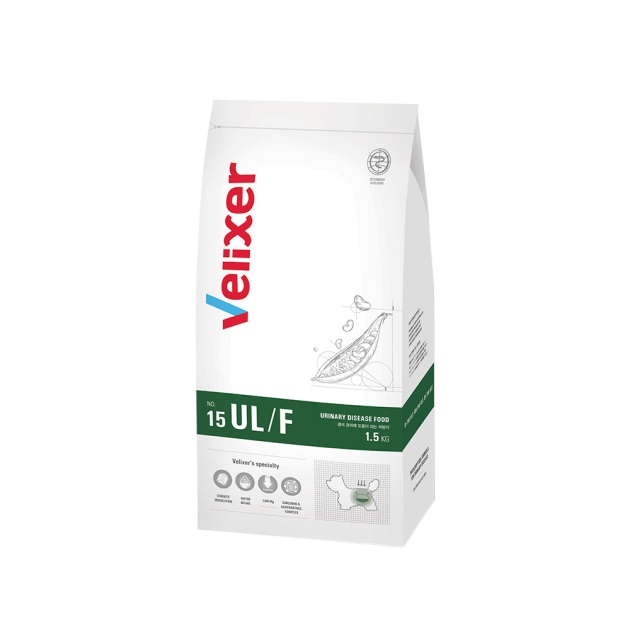 1.5kg Velixer UL/F for dogs - Support treatment of urinary tract diseases